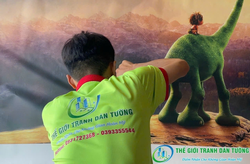 Cách Dán Tranh Dán Tường Tại Nhà – Ai Cũng Làm Được