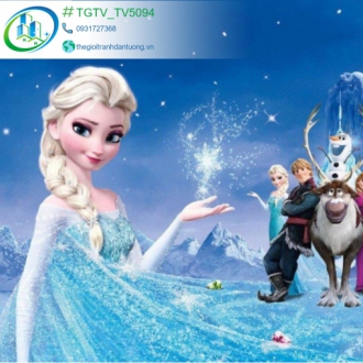 Tranh dán tường trẻ em Elsa TGTV_TV5094