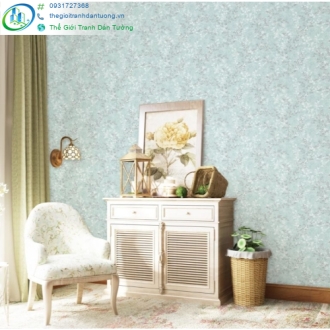 Giấy dán tường hoa nhí