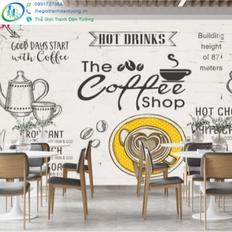 Tranh decor quán cà phê Quận Tân Bình