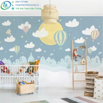 In Tranh Dán Tường Phòng Bé Theo Yêu Cầu TP.HCM