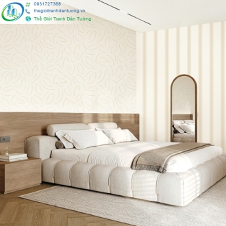 Giấy dán tường hiện đại phong cách Hàn Quốc